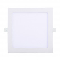 Downlight Basalto 24w 6500k Blanco Cuadrado 2040lm 2,5x30x30 Cm Corte 27,5x27,5 Cm