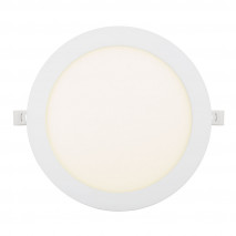 Downlight Obsidiana 24w 4000k Blanco Redondo 2040lm  2,5x30x30 Cm Corte 27,5 Cm