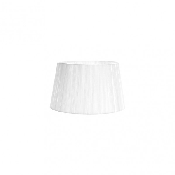 pantalla Laura E27 Blanca 25dx20dx15h Conica Abierta