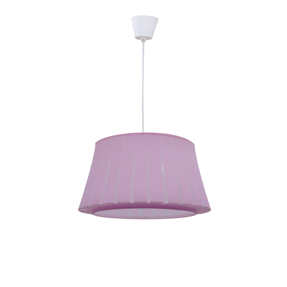 Colgante Infantil Tripode Lila 1xe27 Regx35d