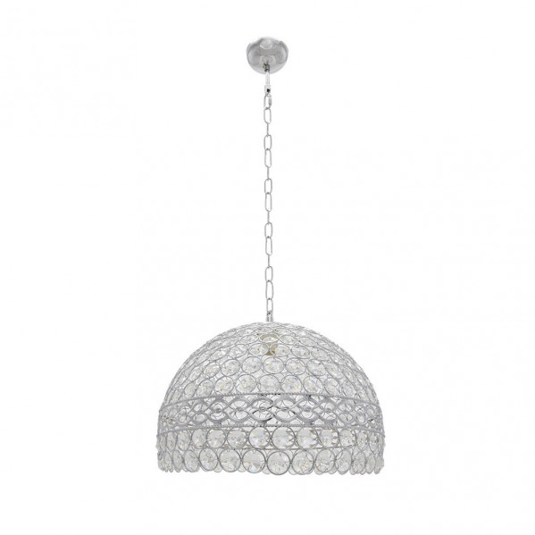 colgante Lalibela 1xe27 Cromo Regx35x35 Cm