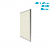 Panel Superf. 36w 3000k Niquel Satinad 40x40x2,3 2880lm Tolstoi