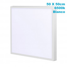 Plafon 48w 6500k 3,5x50x50 Cm Plano Blanco 4080lm