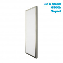 Plafon 72w 6500k 3,5x30x90 Cm Plano Niquel 6120lm