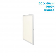 Plafon 36w 4000k 3,5x30x60 Cm Plano Blanco 3060lm