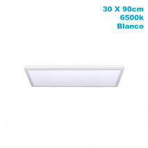 Panel Superf. 72w 6500k Tivoli Blanco 2,5x30x90 Cm 6120 Lm