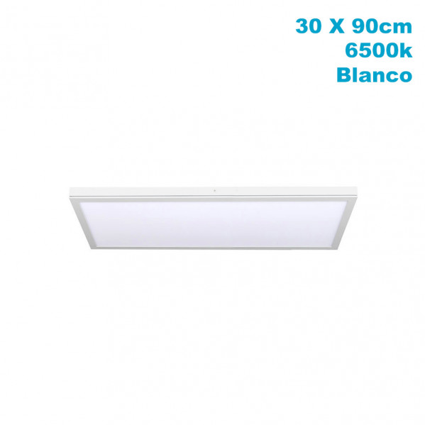 panel Superf. 72w 6500k Tivoli Blanco 2,5x30x90 Cm 6120 Lm