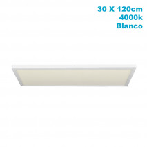 Panel Superf. 72w 4000k Tivoli Blanco 2,5x30x120cm 6120 Lm
