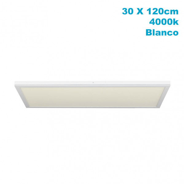 panel Superf. 72w 4000k Tivoli Blanco 2,5x30x120cm 6120 Lm