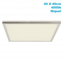 Panel Superf. 36w 4000k Tivoli Niquel 2,5x40x40cm 3060 Lm