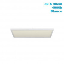 Panel Superf. 72w 4000k Tivoli Blanco 2,5x30x90 Cm 6120 Lm