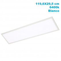 Panel 40w 6400k X2 Blanco 119,6x29,5x1 3600lm