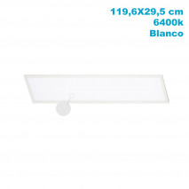 Panel 42w 6400k Prisma Blanco 3800lm 1x119,5x29,5 Cm 120º