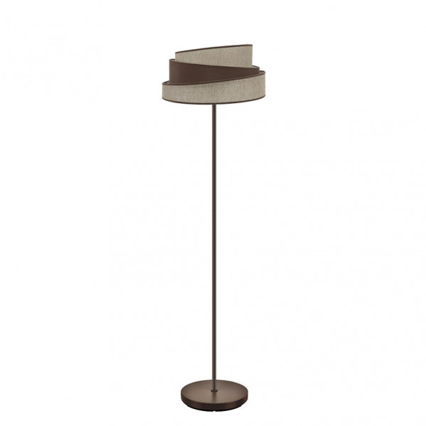 pie Salon Hara 1xe27 Marron/marron 162x40x40 Cm