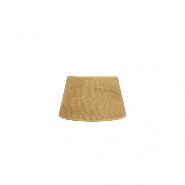 pantalla Salma E27 Madera Clara 20dx15dx12,5h