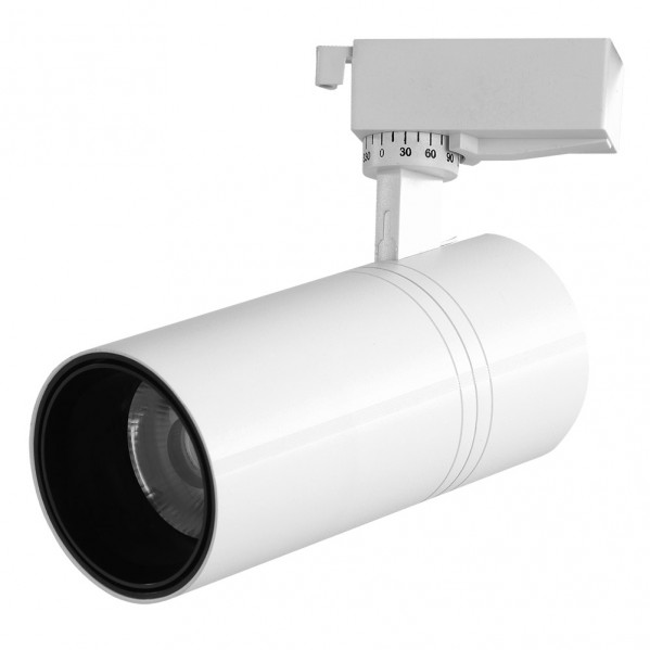 foco Carril 30w 6000k Anzo Blanco 2700lm 36Âº Orientable 330Âº REGx22x7,5 Cm