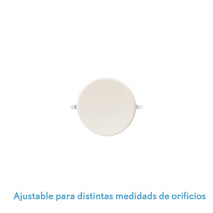 Downlight Led Smd Migmatita 9w 4000k Blanco 900lm 2x9x9 Cm Corte Ajustable (5-7,5)