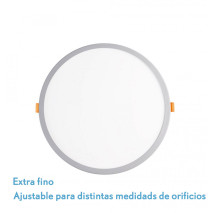 Downlight 15w 5500k Blanco Lejania 1x17,5x17,5 Cm  1425lm Empotrar Corte Ajustable 5-16d