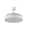 Ventilador Dc Esparta 72w 6120lm Blanco 3 Aspas Desp. 110d 3 Colores C/Remoto+ Temporizador+ Memoria