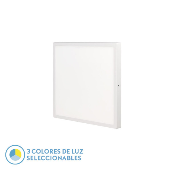 panel Llano 48w 3000k-4000k-6500k 3,8x50x50 Blanco 4800lm