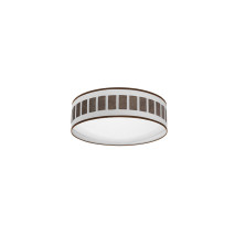 Plafon 48w Ivanna Blanco-oxido 3744lm 3000k,4000k,6500k 14x40x40 Cm