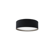 Plafon 48w Tania Negro/madera Gris 14x40x40 Cm 3744lm 3000k,4000k,6500k 
