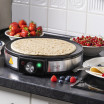 Crepera Antiadherente 1600w 30d C/accesorios  Para Untar Y Volear Tortitas/tortillas