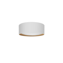 Plafon 48w Tania Blanco/madera Clara 14x40x40 Cm 3774lm 3000k,4000k,6500k 