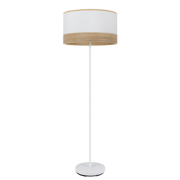 pie Salon Olga 1xe27 Blanco/blanco-mad.clara 162x40x40 Cm