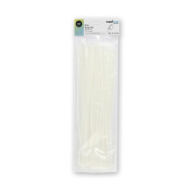 Bolsa 100 Bridas Util Blancas 4,8x430mm. 100% Nylon 66 Resistentes Y Duraderas