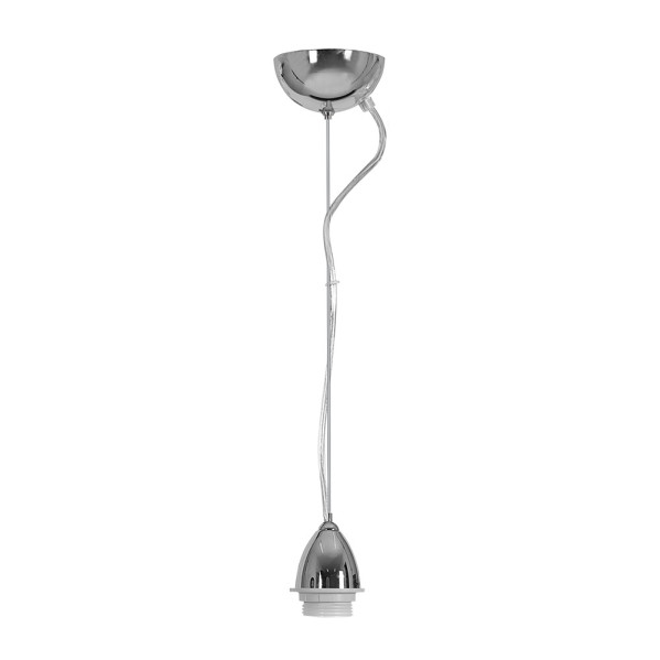 susp 1xe27 Cromo