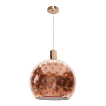 Colgante Leon Rosa Oro 1xe27 Regx30d