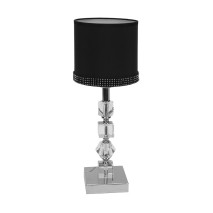 Sobremesa Siros 1xe27 Cromo/negro 45x16x16 Cm