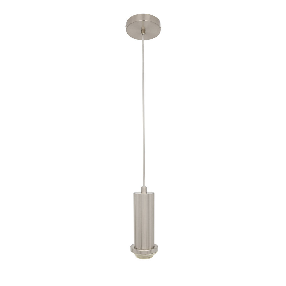 Arm.colgante P/pantalla Minue 1xe27 Niquel Regx10x 10 Cm