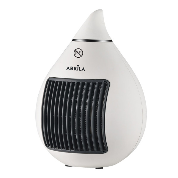 termoventilador Ceramico 1500w Blanco/cromo 2funciones 2potencias Termostato Reg.antivuelco 26,5x18,5x18,5 Cm