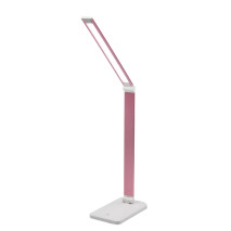 Flexo Decada Rosa 7w 525lm 6000k Reg. En 3 Intensidades Tactil Plegable Gira 180º 60x11x19cm