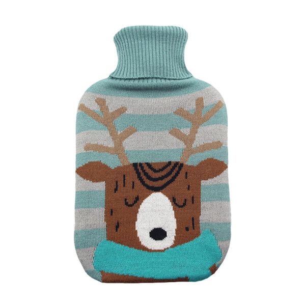 bolsa Agua Caliente Mimo 1,7l Forro Azul Reno 20x32x4 Cm Flexible Y Agradable Al Tacto