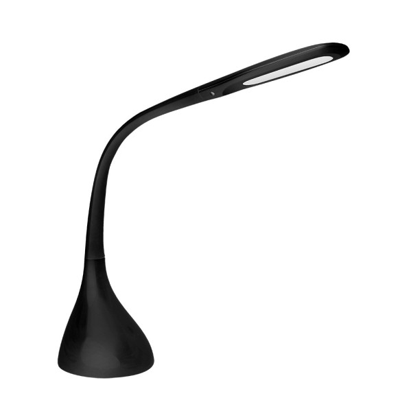 flexo Rilke Negro 8w 595lm 5000k Reg.intens.tactil Flexible Orientable 45x13,5x33 Cm