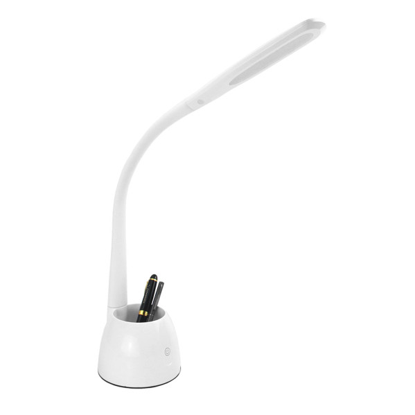 Flexo Cobain Blanco 8w 595lm 5000k Reg.inten.tacti L Flexible Orientable Portalapices 40x11,5x22,5 Cm