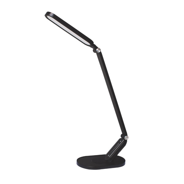 flexo Enfoque 10w 3000-4500-6000k Negro 900lm Usb Tactil, Memoria,intensidad Reg.,47,3x13,6x21,8cm