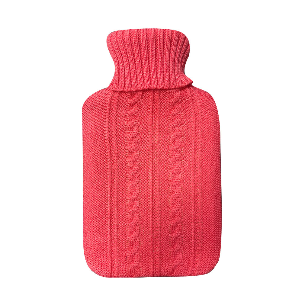 Bolsa Agua Caliente Mimo 1,7l Forro Rosa Jersey 20x32x4cm Flexible Agradable Al Tacto