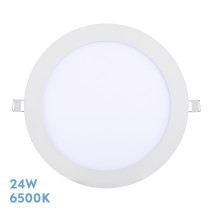 Downlight Tanzanita 24w 6500k Blanco 2160lm  2x22,5x22,5 Cm Corte 20d