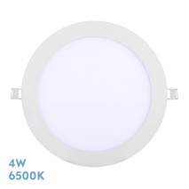 Downlight Tanzanita 4w 6500k Blanco 380lm 1,3x8,2x8,2 Cm Corte 7d