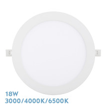 Downlight Empotrar Silex 18w 3000-4000-6500k Blanco 1620lm Redondo 22,5d Corte 20d