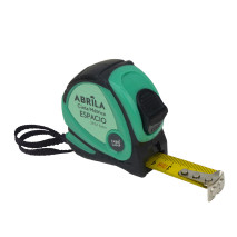 Cinta Metrica Espacio 3mx16mm Negro/verde Clip,asa Enganche Magnetico,bloqueo Y Ergonomico