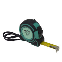 Cinta Metrica Distar 3mx16mm Negro/verde C/bloqueo ,enganche Magnetico,clip Y Asa Ergonomic