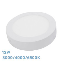 Downlight Superf.diorita 12w 3000k-4000k-6500k Blanco 1080lm 3,5x17x17 Cm