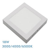 Downlight Superf.gabro 18w 3000k-4000k-6500k Blanco 1620lm 3,5x22x22 Cm