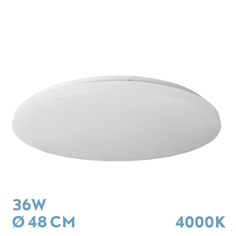 Plafon Tadeo 36w 4000k Blanco 6,5x48x48cm 3590lm