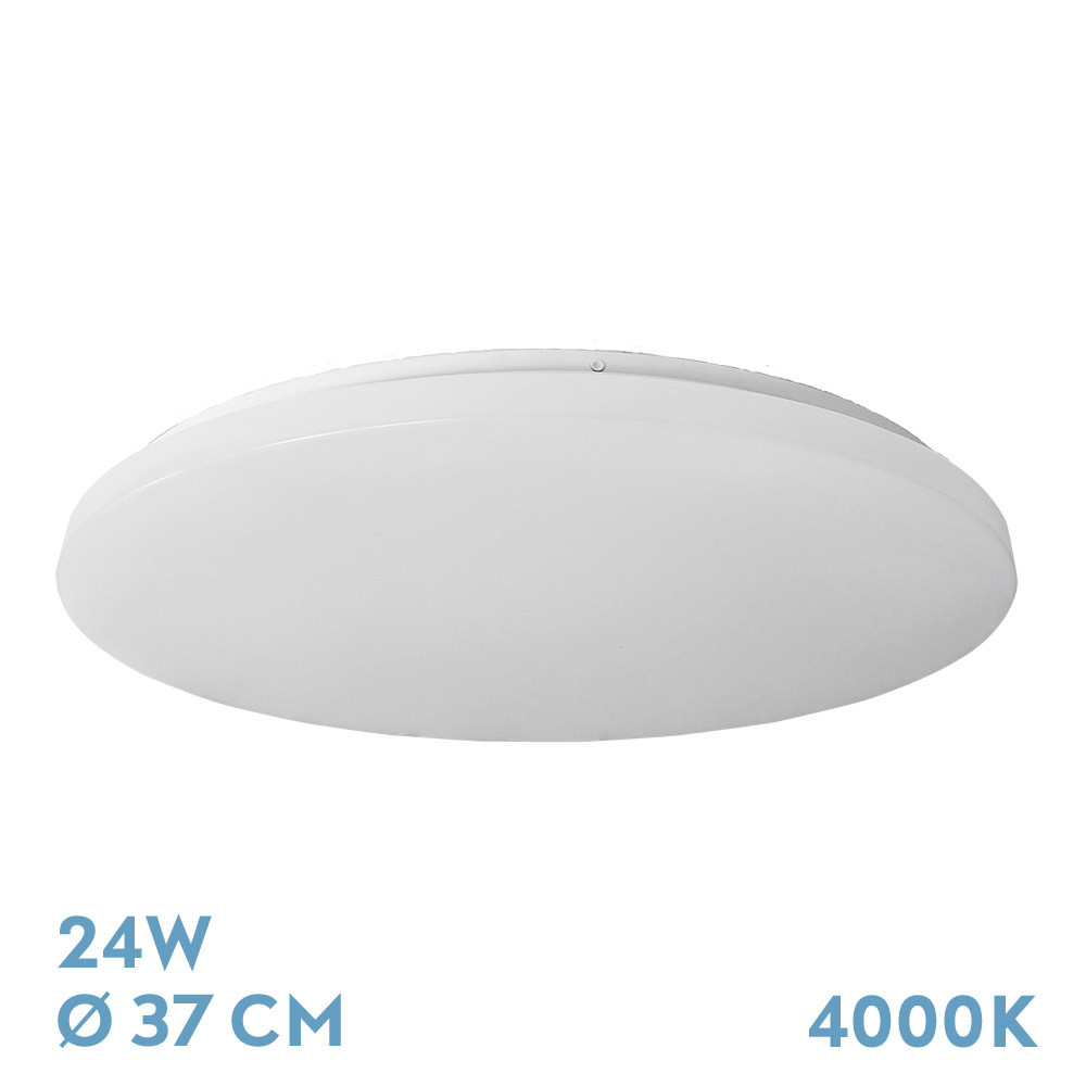 Plafon Tadeo 24w 4000k Blanco 5,5x37x37cm 2376lm